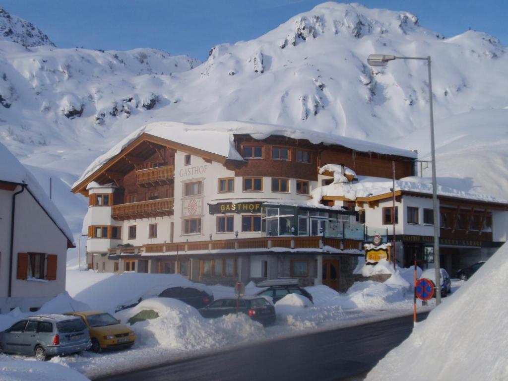 Gasthof Valluga Sankt Christoph Am Arlberg Buitenkant foto