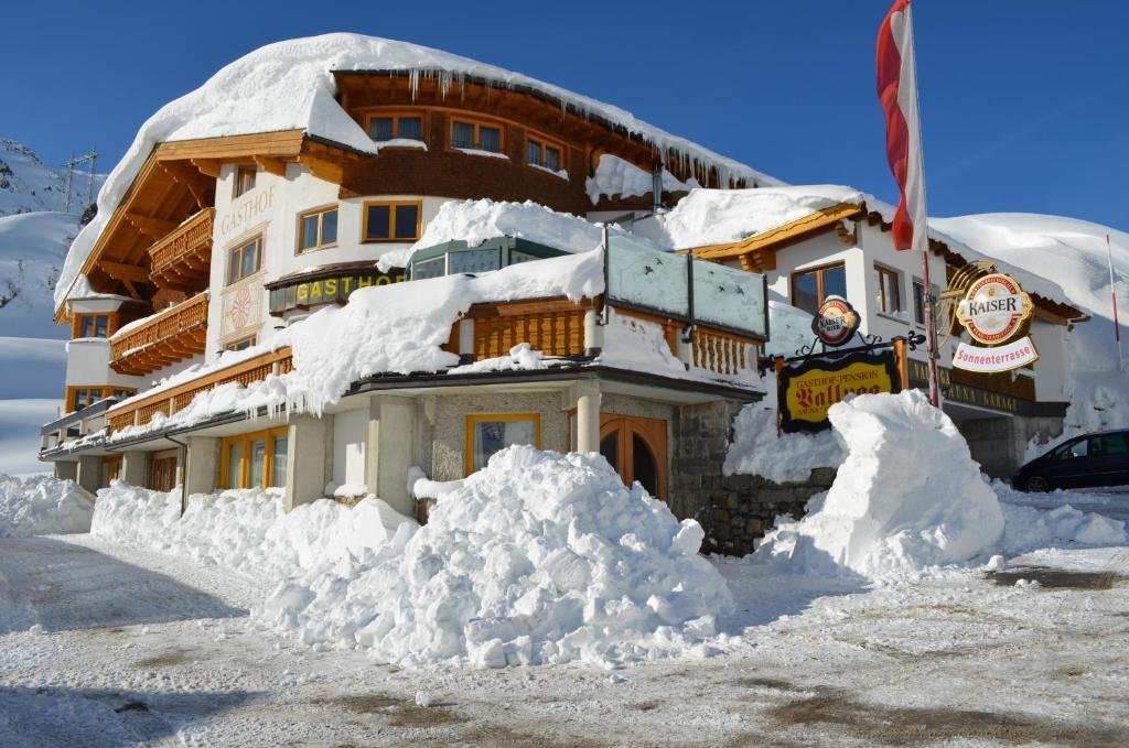 Gasthof Valluga Sankt Christoph Am Arlberg Buitenkant foto